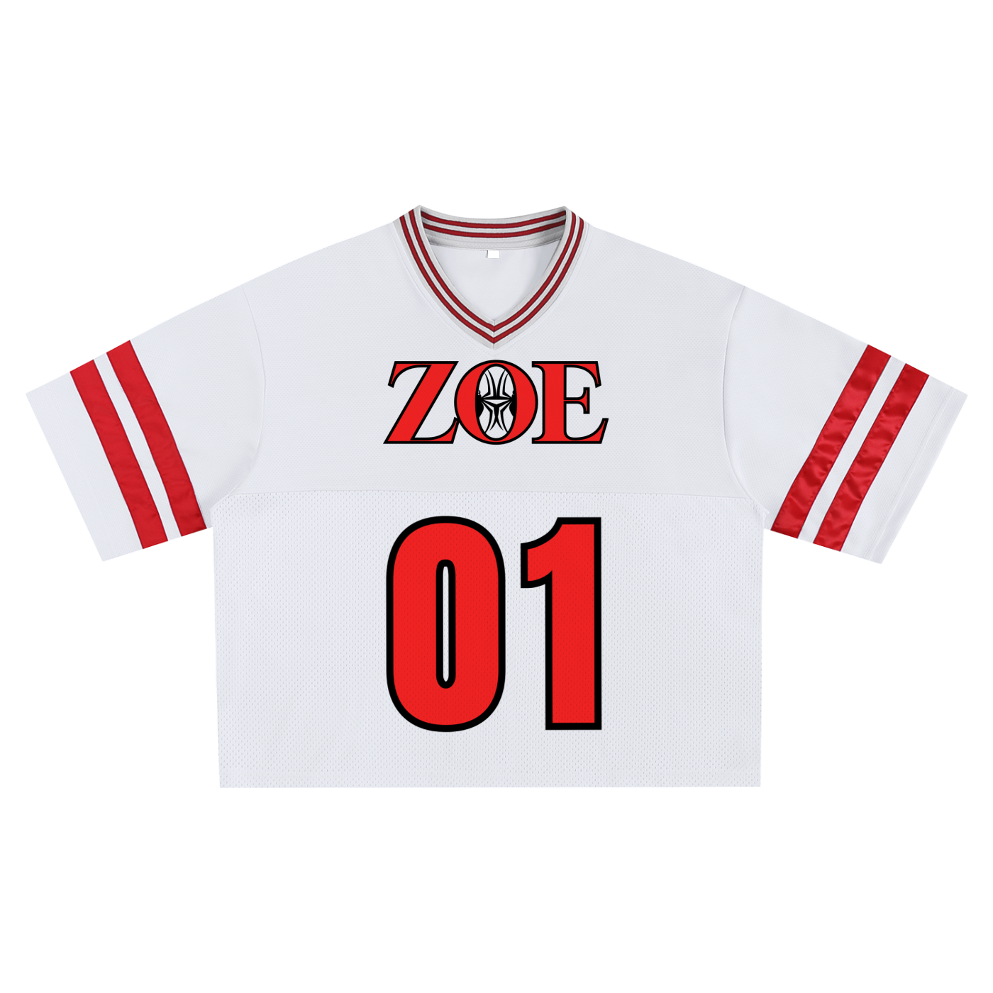 WHITE ZOE JERSEY
